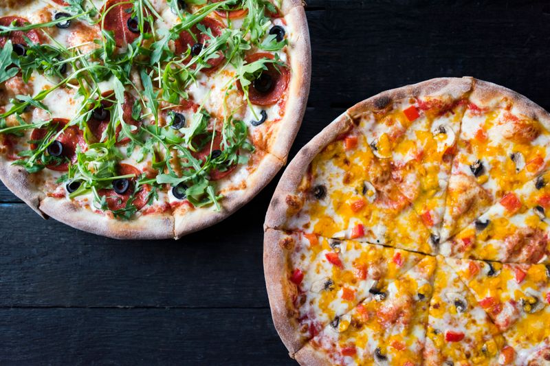 Margherita punch pizza lunch special